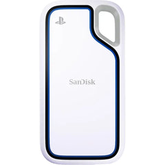 SanDisk Extreme 2TB Portable External SSD | USB 3.2 Gen 2 | 1050MB/s Read Speed | For PS5, PC (SDSSDE62P-2T00-G25) - White