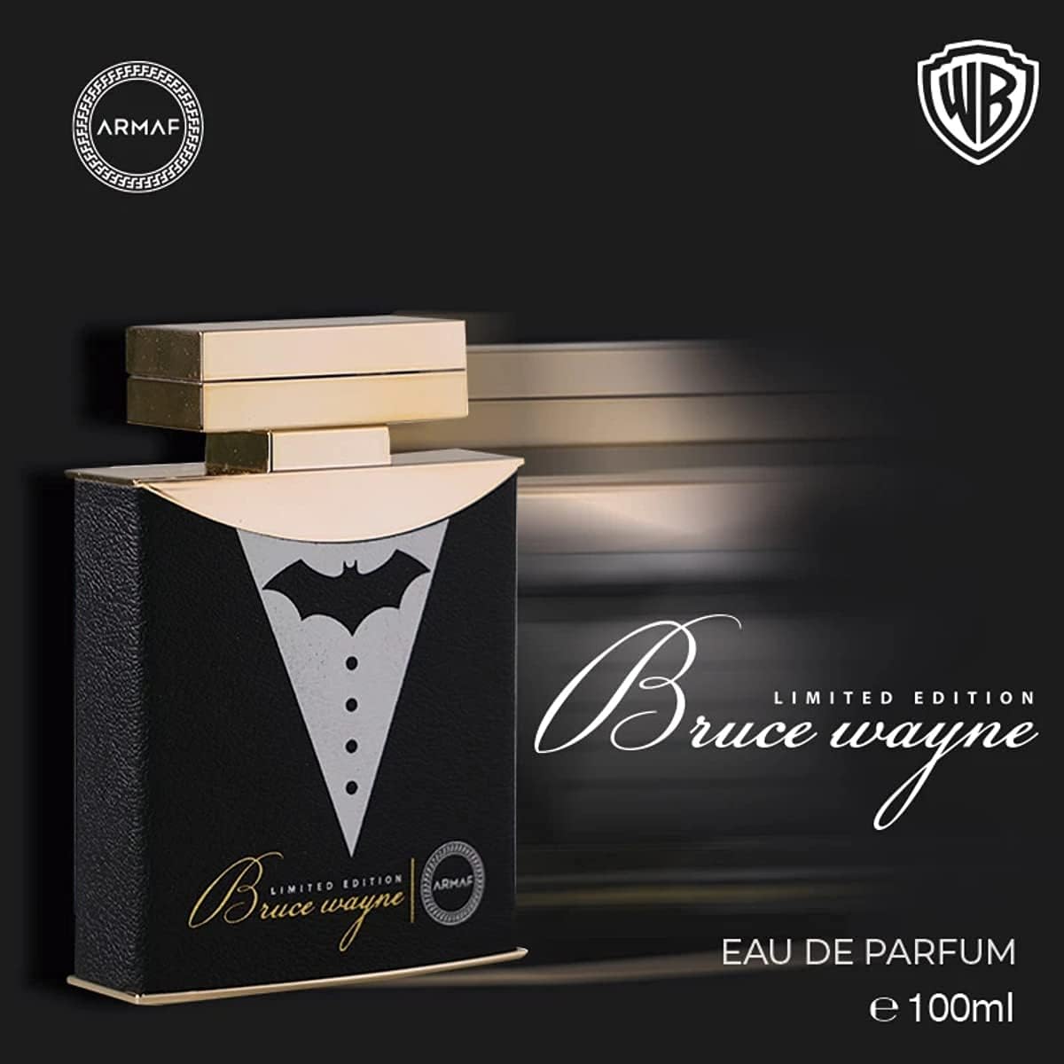 Armaf Bruce Wayne Limited Edition Perfume For Unisex Eau De Parfum 100ml Aromatic Aquatic Fragrance - Warner Brothers