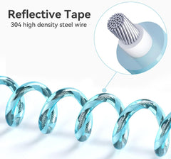 ECVV Anti Lost Wrist Link for Toddlers Blue Child Wrist Leashes with Magnetic Unlock Design Wristband Rope for Keeping Your Kid Close and Safe 6.56ft