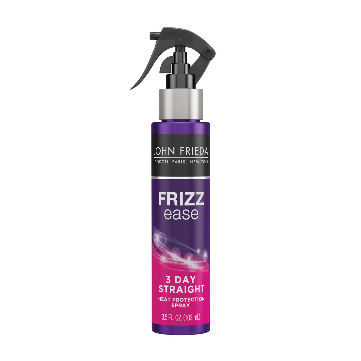 John Frieda Frizz Ease Flat Iron Spray, 3 Day Straight with Keratin, 3 fl oz