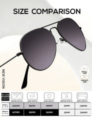 KALIYADI Classic Aviator Sunglasses for Men Women Driving Sun glasses Polarized Lens UV Blocking