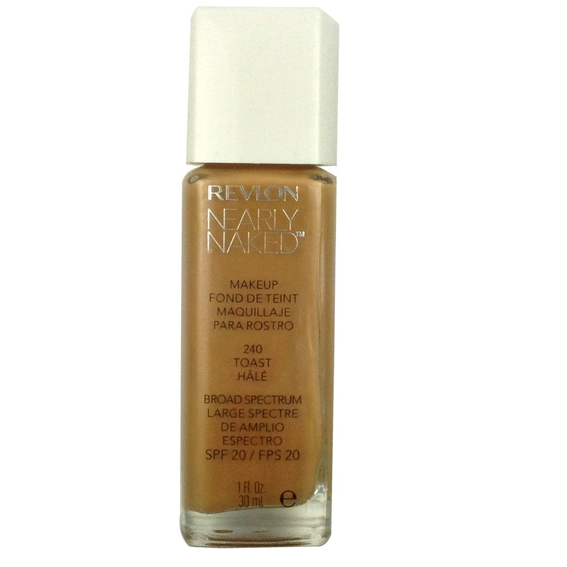 Revlon Nearly Naked Liquid Makeup, 240 Toast