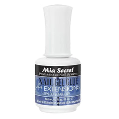 Mia Secret 0.5Floz NAIL GEL GLUE FOR EXTENSIONS UV LED SOAK OFF