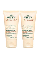 Nuxe Honey Dream Hand And Nail Cream For Women Without Smell - 50Ml (Pack of 2)