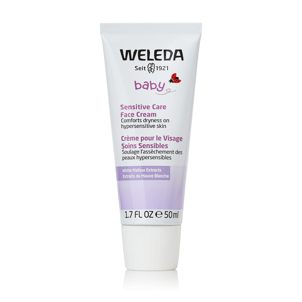 Weleda White Mallow Sensitive Care Face Cream, 1.7 Fluid Ounce