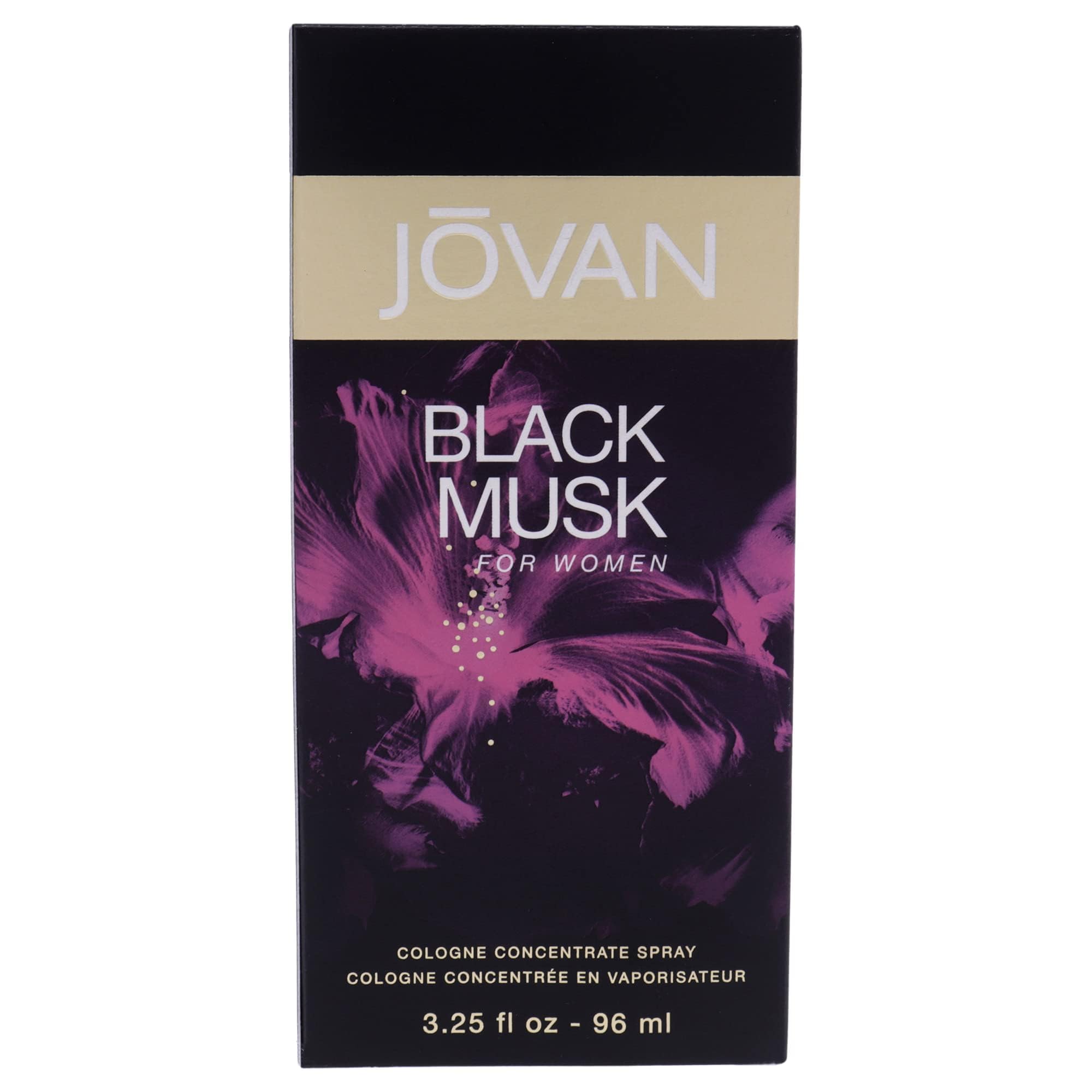 Jovan Black Musk Eau De Cologne for Women, 96 ml