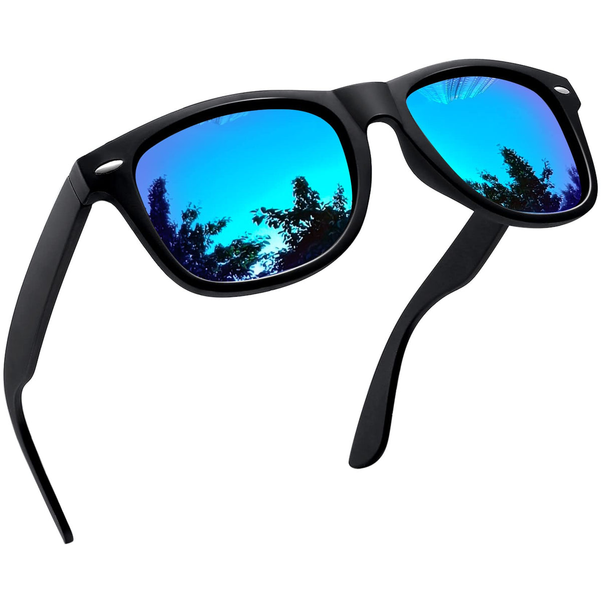 Joopin Polarized Sunglasses Men Women, Classic Square Sun Glasses 100% UV Protection Driving Fishing