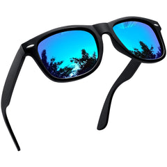 Joopin Polarized Sunglasses Men Women, Classic Square Sun Glasses 100% UV Protection Driving Fishing