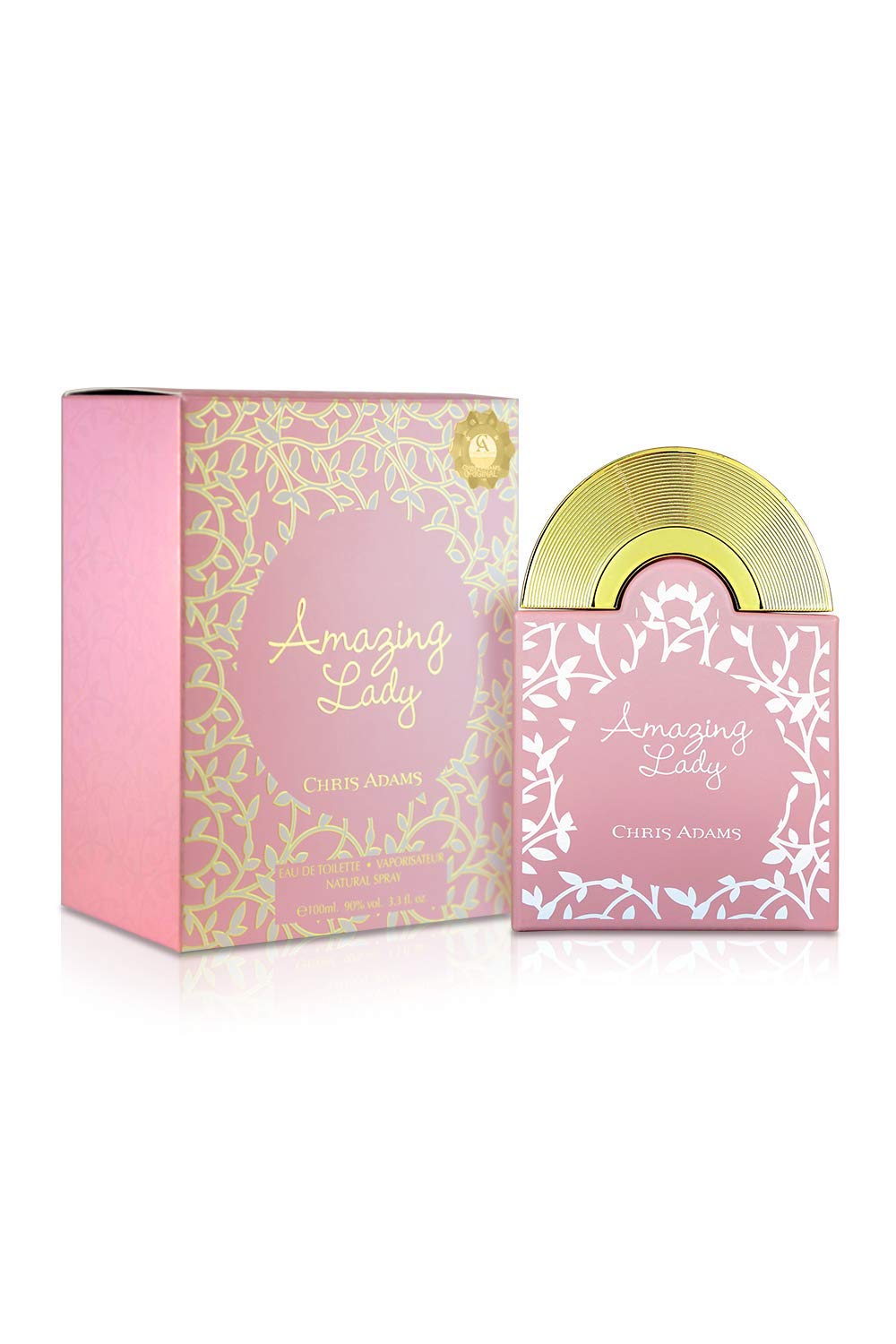 Chris Adams Amazing Lady Eau De Toilette Perfume for Women, 100ml
