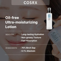 COSRX Oil Free Ultra Moisturizing Lotion (With Birch Sap) - 100ml