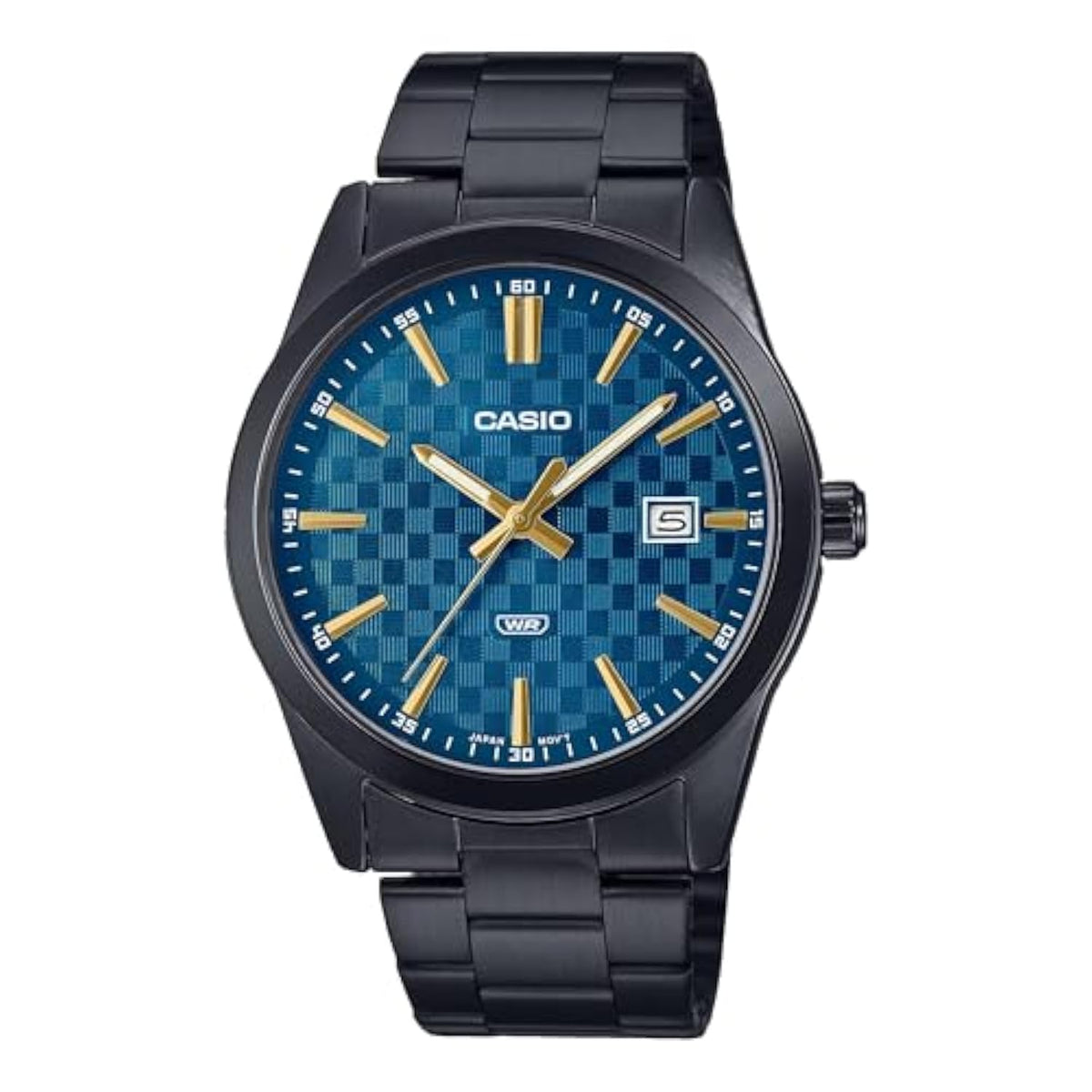 Casio Men's Watch - MTP-VD02B-1EUDF Black / Blue