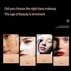 Cream Foundation,Mushroom Head Cream | Moisturizing BB Cream Foundation Long-Lasting Coverage of Blemishes with Mushroom Makeup Sponge