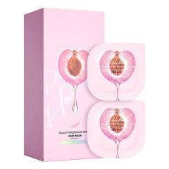 Grospe Peach Smoothing Hair Mask (6 Pack) - Deep Conditioning Treatment for Dry & Damaged Hair - Hydrating & Repairing Hair Mask Packets for All Hair Types - 0.42oz Each
