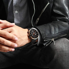 CURREN 8340 Man Watch Man Sport Watch Man Waterproof Outdoor Wristwatch Man Watch Man Chronograph Quartz Business Watch Male Watch for Men