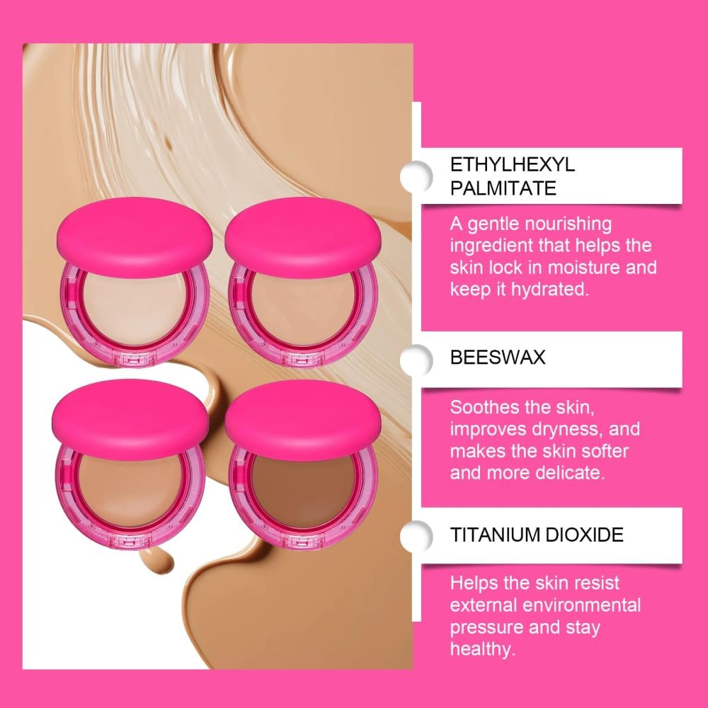 Peptide Bounce Foundation - Peptide Bounce Balm Foundation, For Mature Skin, All Skin Types– Vegan, Natural, Medium Buildable Coverage, Blur Fine Lines, Smooths Texture (Medium)
