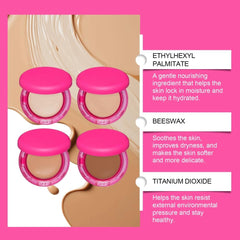 Peptide Bounce Foundation - Peptide Bounce Balm Foundation, For Mature Skin, All Skin Types– Vegan, Natural, Medium Buildable Coverage, Blur Fine Lines, Smooths Texture (Light)