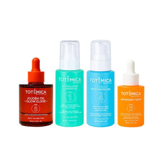 TOTEMICA Complete Skincare Set – Cleanser, Serum, Moisturizer & Glow Oil