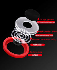 Mobile Phone Game Joystick Game Control Touch Screen Joypad Game Controller for iPad iPhone Android Mobile Tablet Smart Phone Joystick Touch Screen Joypad Tablet Funny Game Controller 2PACK