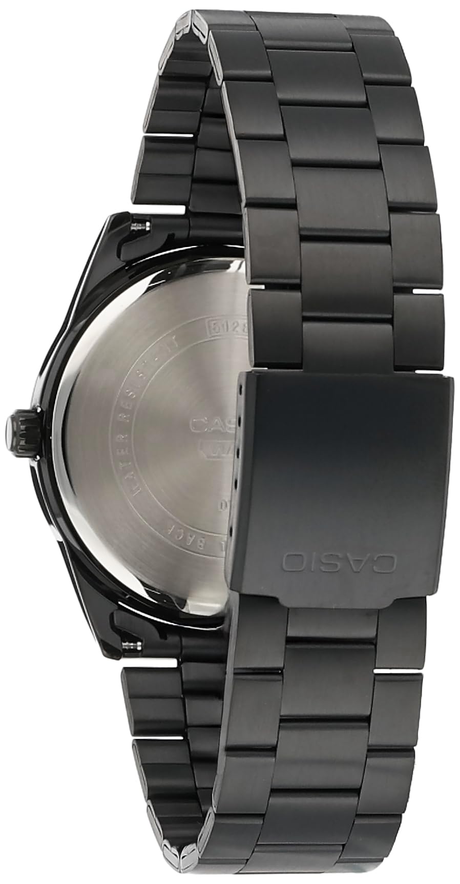 Casio Men's Watch - MTP-VD02B-1EUDF Metallic Black / Black