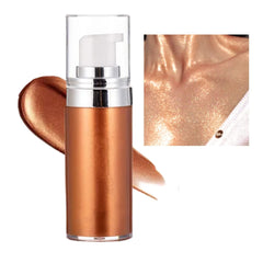 MAKINGTEC Liquid Body Shimme Body Glitter Oil Silky Body Shimmer Oil Moisturizing Body Highlighter Shimmer Liquid Illuminator Shimmer Lotion for Body Makeup Cream Body Glow Shimmer Bronzer Drops