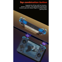 Joleritc R40S Retro Pocket 720 * 720 4 Inch Ips Screen Built-in WIFI RK3566 Open-Source Handheld Game Console