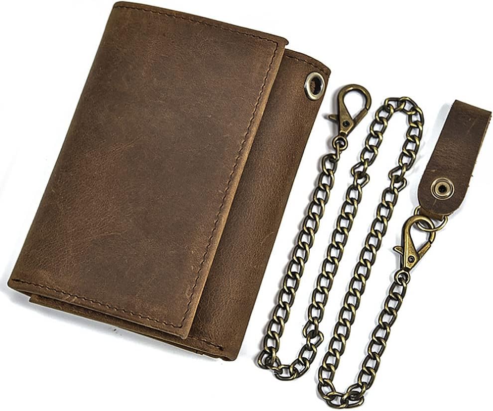 NC Men's Vintage Leather Hand-Crafted Wallet (Style B)
