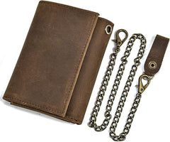 NC Men's Vintage Leather Hand-Crafted Wallet (Style B)