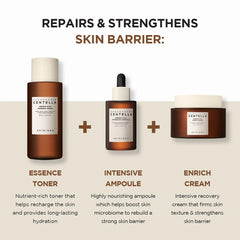 SKIN1004 Madagascar Centella Probio-CICA Intensive Ampoule, Strengthening Face Serum for Dry, Sensitive, and Irritated Skin, Formulated Probio-Cica for Calming Effects - 95 ml