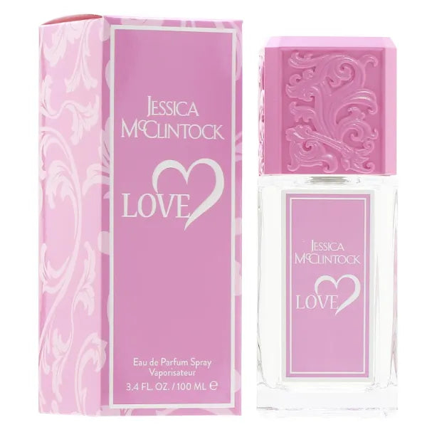 Jessica McClintock Love Eau De Parfum Spray for Women - 3.4 oz / 100ml