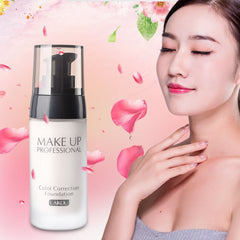 BB Cream Foundation Bare Makeup Concealer Light/Medium Skintones for Face Moisturizer Cover Up Skin Flaw Isolation Dust UV(Ivory)