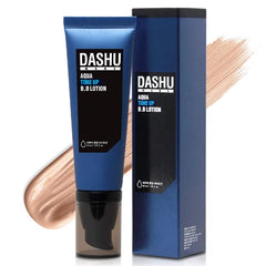 DASHU Korean BB Cream for Men – Aqua Tone-Up Hydrating Tinted Moisturizer with Seawater & Seaweed Extract