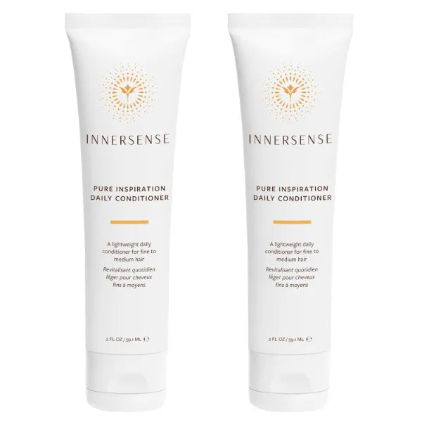 INNERSENSE Organic Beauty - Natural Pure Inspiration Daily Conditioner | Hydrating, Nourishing, For Fine, Thin Hair | Non-Toxic, Cruelty-Free, Clean Haircare