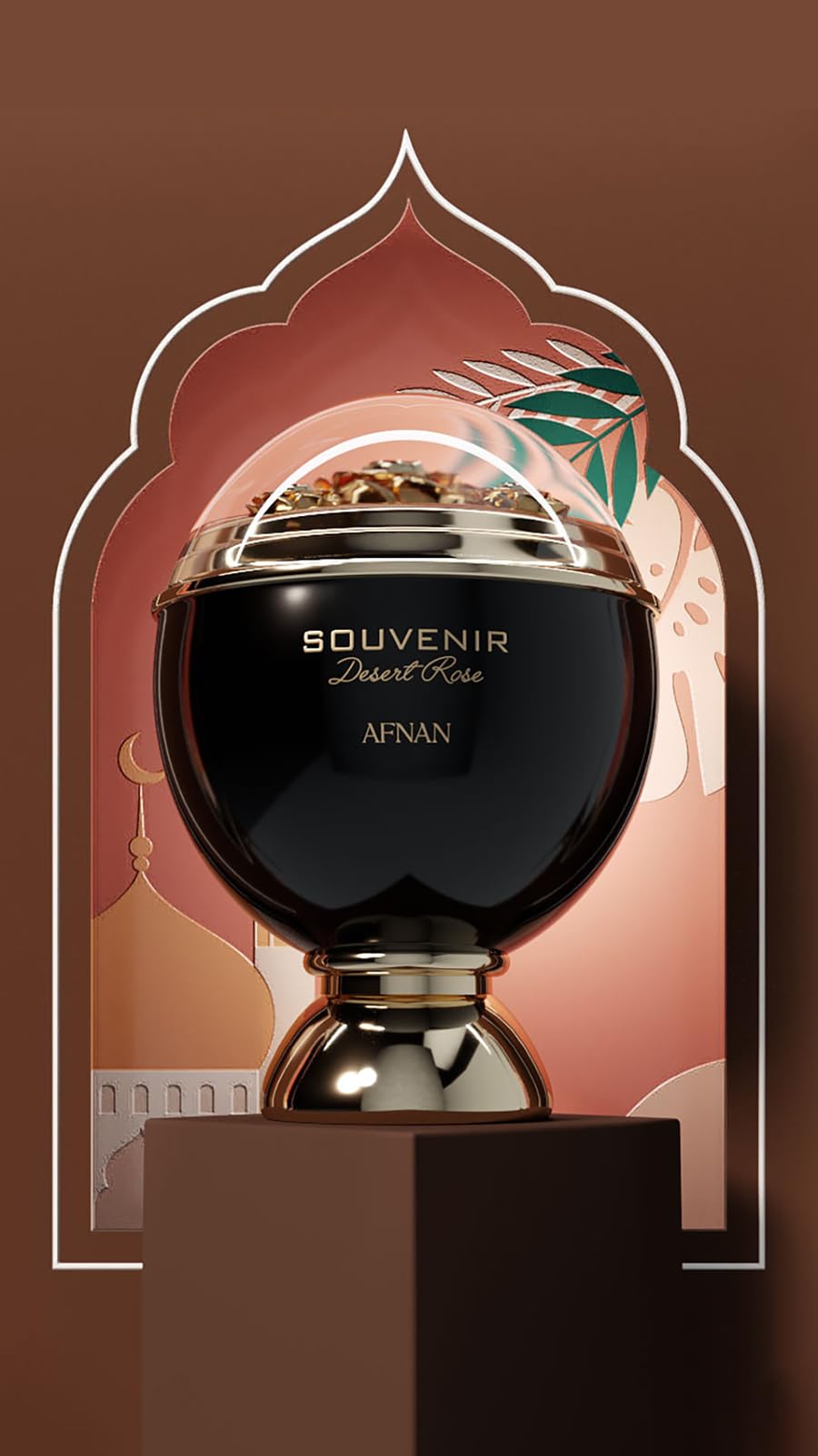 AFNAN Souvenir Desert Rose Unisex Eau de Perfume, 100 ml