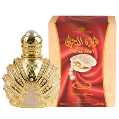 "Oud Khaleeji ATTAR BAHRAIN PEARL 12ml Perfume Oil - A Radiant Essence of Elegance and Luxury"