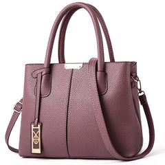 COCIFER Purses and Handbags for Women Shoulder Tote Bags Top Handle Satchel - Purple