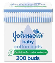Johnson's Baby Cotton Buds 200 per Pack - Pack of 2