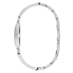 Guess Women's watch MOD ID GW0807L1 stainless steel silver, Silver-Blue, Bracelet