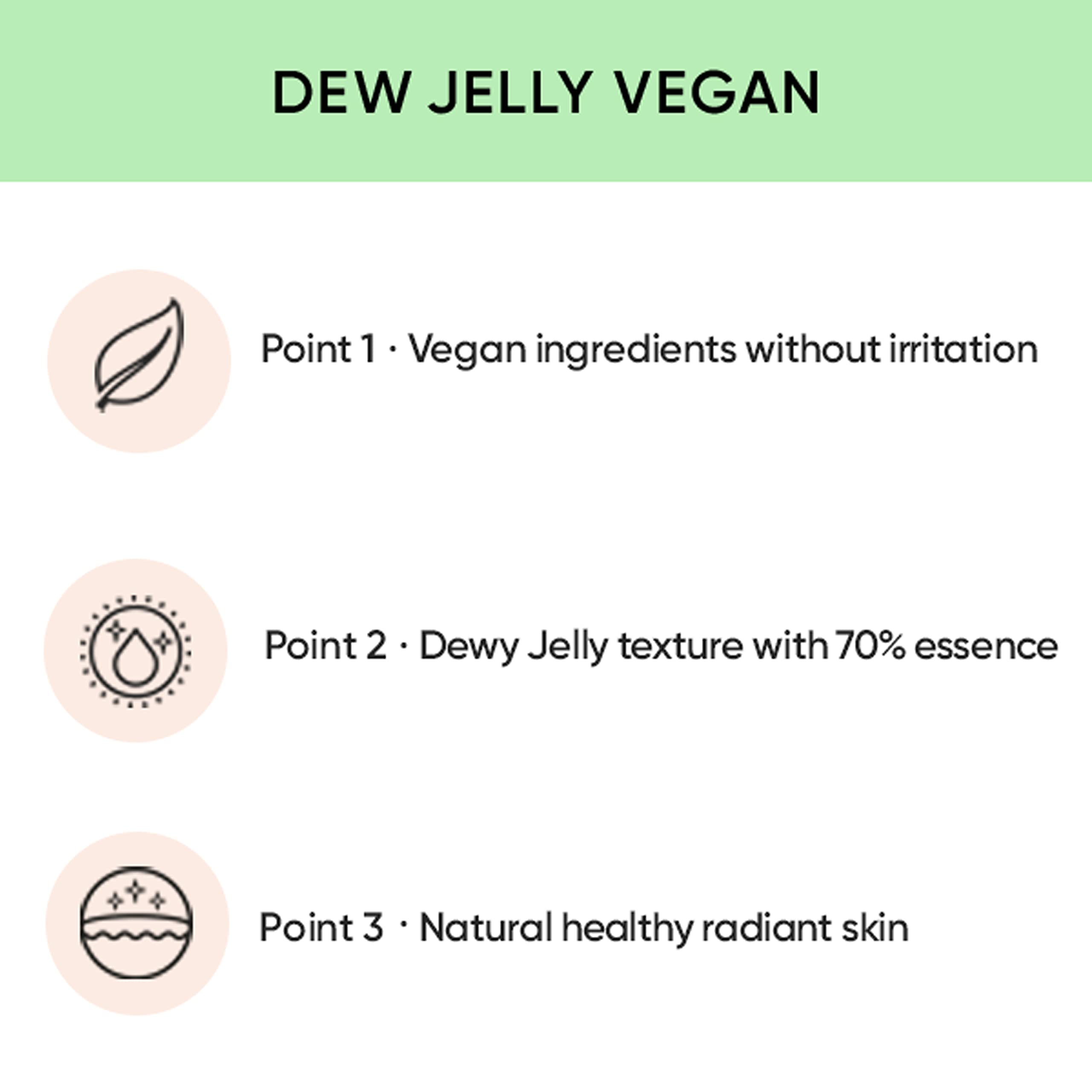 AMUSE Dew Jelly Vegan Cushion Foundation 1.5 CLEAR