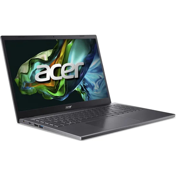 Acer Aspire 5 15.6" Laptop (13th Gen) Intel Core i7, 16GB Ram 512GB SSD Intel Iris Xe Graphics Windows 11 Home (A515-58M-7570) - Steel Gray