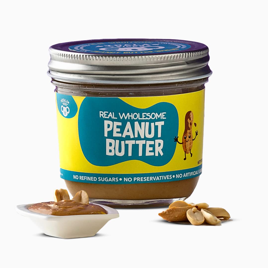 Koala Picks Peanut Butter Spread, Creamy and Delicious - Perfect for Breakfast and Snacks - Made with All-Natural Ingredients - 250g