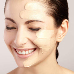Me Matte-Pore-less Liquid Tube Foundation Natural+long-lasting and soft compact-band (Pack of 4)