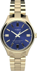 Timex Women's Analogue Quartz Watch with Stainless Steel Strap TW2W40300