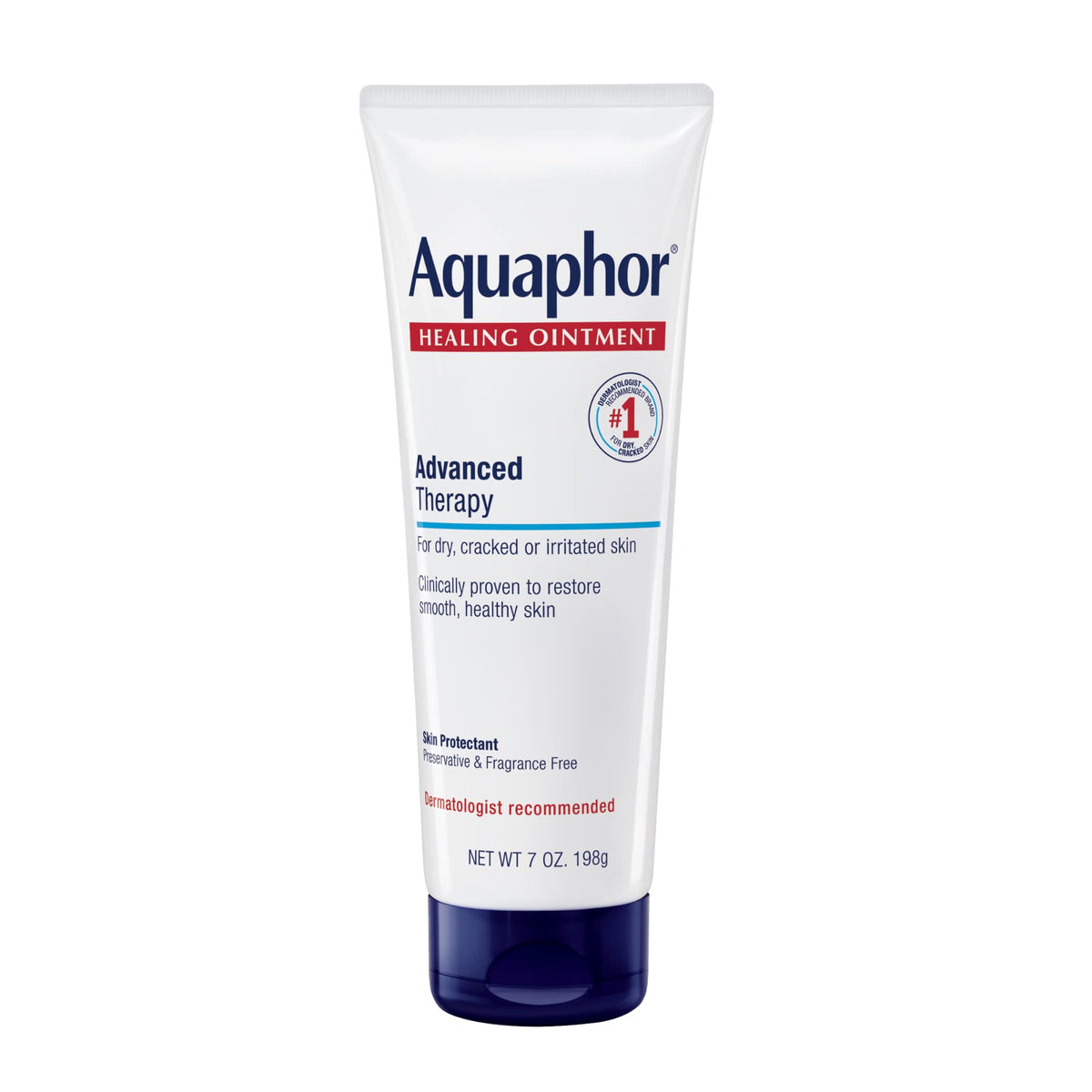 Aquaphor Healing Ointment Dry Skin Moisturizer for Hands, Heels Elbows, Lips