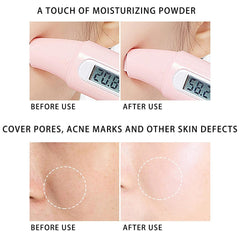 FV Concealer Foundation, FV Tender the Skin Foundation, Full Coverage Foundation, 24H Lasting Concealer Waterproof Moisturizing Oil Control Matte Nude Makeup Primer Finishing Powder (Ivory)