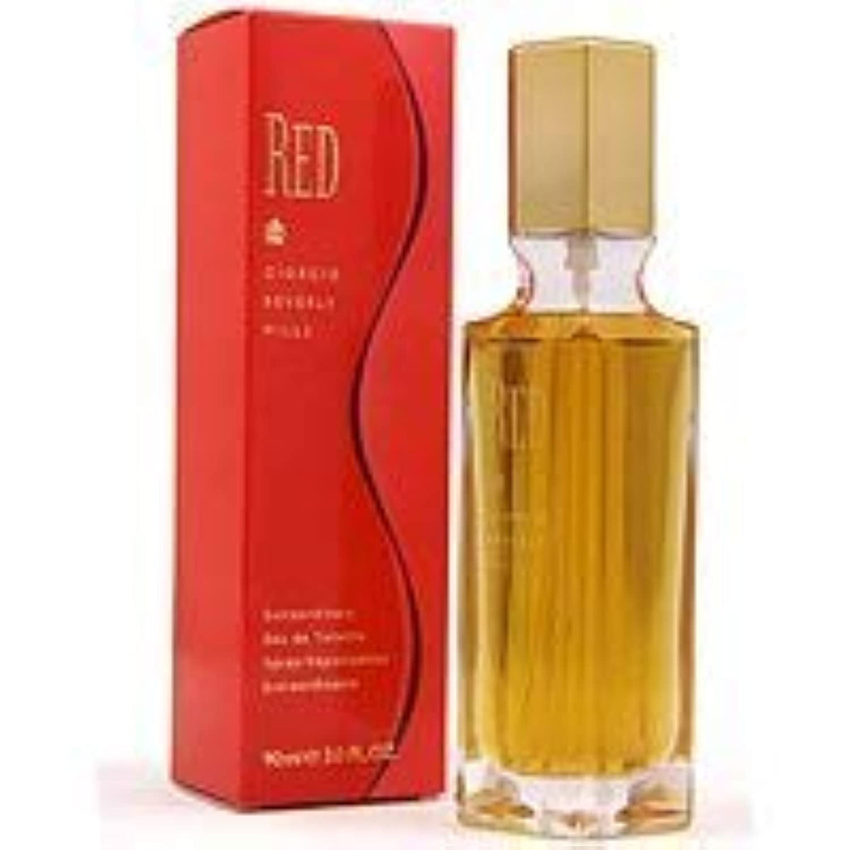 Giorgio Beverly Hills Red EDT Spray for Women (3oz, Pack of 3)