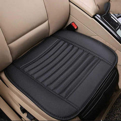 Car Seat Covers For Cars, Seat Covers For Suv, Front Bottom Car Seat Cushion Cover, Breathable Car Seat Protector Summer Linen Bench Protection, Universal Anti-Slip Driver Seat Covers For trucks-Black