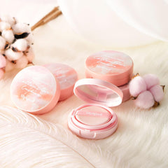 Lilybyred Cotton Blur Cushion SPF50+PA+++ - Skin Cover, Long-Lasting, Powdery Finish for a Flawless Look (19 Pure Cotton)