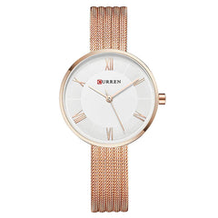 Curren Casual Watch For Women Analog Metal - C9020