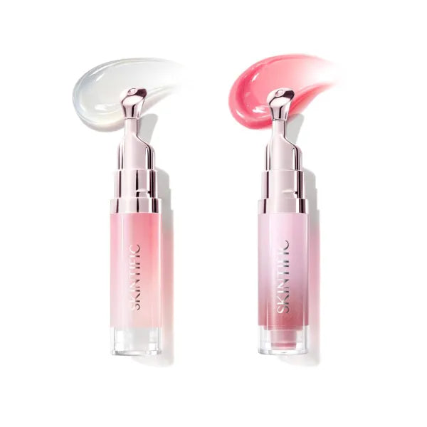 SKINTIFIC Peptide Brightening Lip Serum Duo – 00 Clear & 01 Baby Pink
