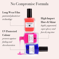 Nailberry L'Oxygéné Oxygenated Nail Lacquer | No Regrets, 15ml | Polish for a Healthier Manicure & Long Lasting Colour | 12-Free, Vegan, Halal, Cruelty & Gluten Free